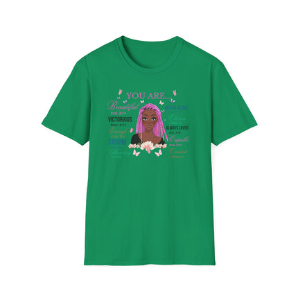 💜 You Are Empowerment Tee – Faith, Beauty & Strength