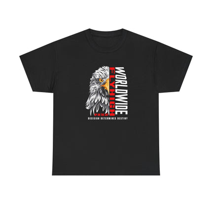 🦅 Fly High Worldwide" Eagle Graphic Tee