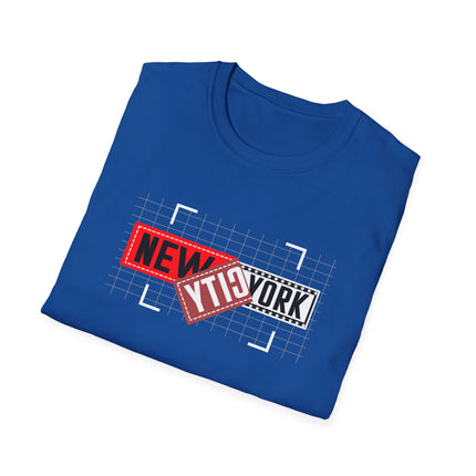 🗽 “New York City Grid” Graphic T-Shirt