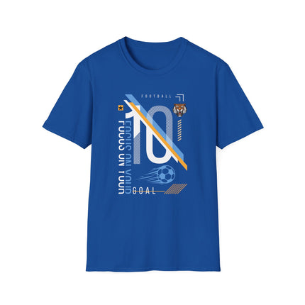 Focus On Your Goal – Football Passion Tee