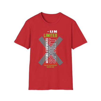 Unlimited Spirit Tee – Moving Forward with Power 💥