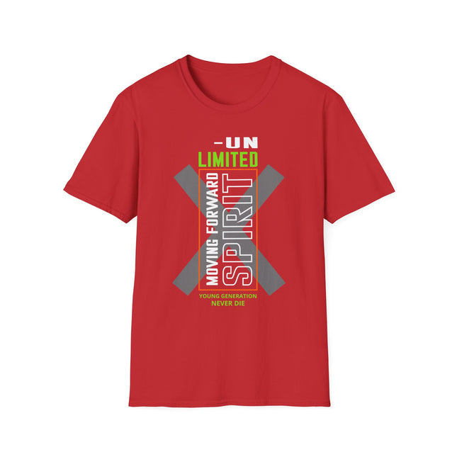 Unlimited Spirit Tee – Moving Forward with Power 💥