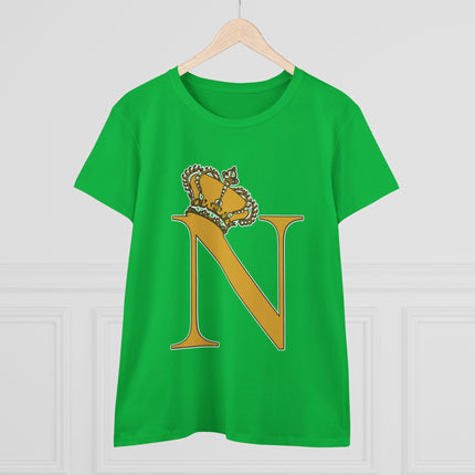 👑 “N” Monogram Tee – Noble Gold Edition