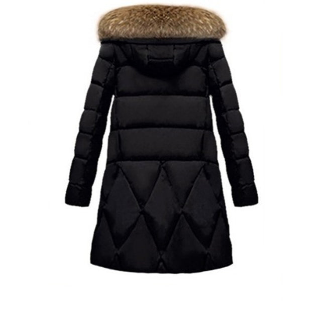 200 Kg Mid-Length Hooded Cotton Coat