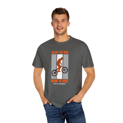 🚴 Born to Ride” Biker Graphic Tee – Life is Journey Edition