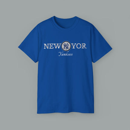 Unisex Ultra Cotton Tee, Print New York Yankees