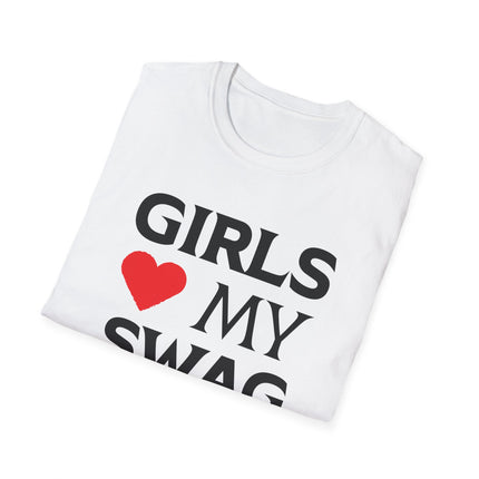 Unisex Softstyle T-Shirt, Print Girls My Swag