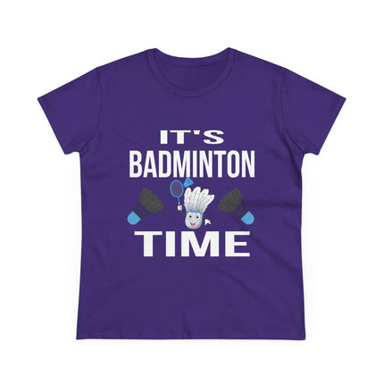 It’s Badminton Time T-Shirt – Smash Style! 🏸