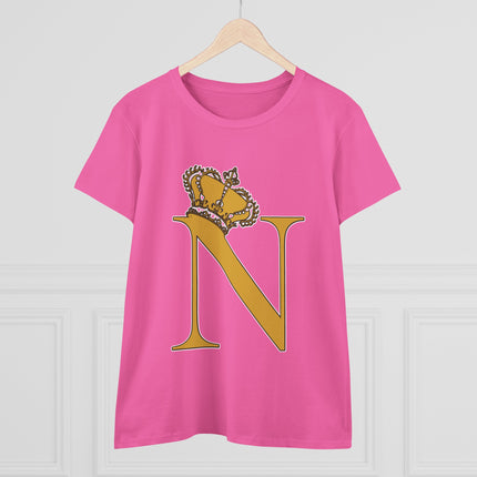 👑 “N” Monogram Tee – Noble Gold Edition