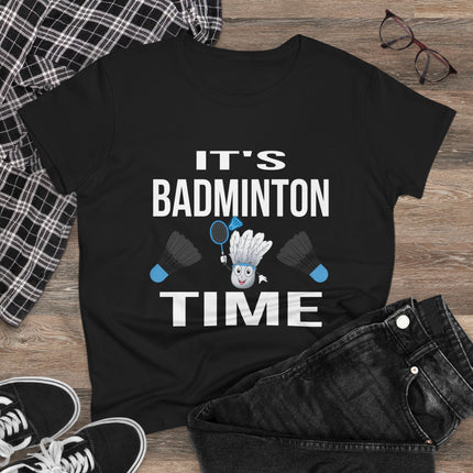 It’s Badminton Time T-Shirt – Smash Style! 🏸