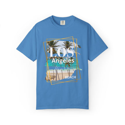 ☀️ Los Angeles Beach Vibes Graphic Tee – Black