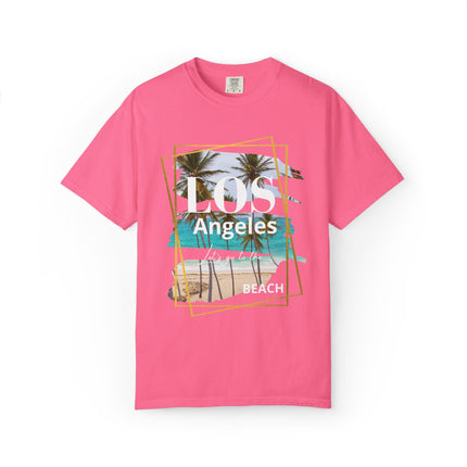 ☀️ Los Angeles Beach Vibes Graphic Tee – Black