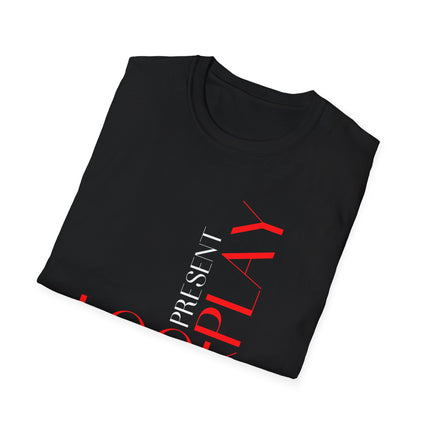 Look Forward, Play the Present” Modern Typography Tee