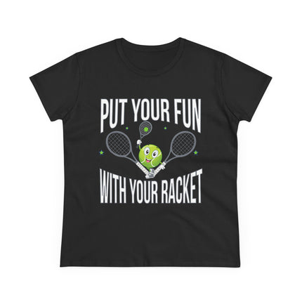 🎾 Put Your Fun with Your Racket – Tennis T-Shirt