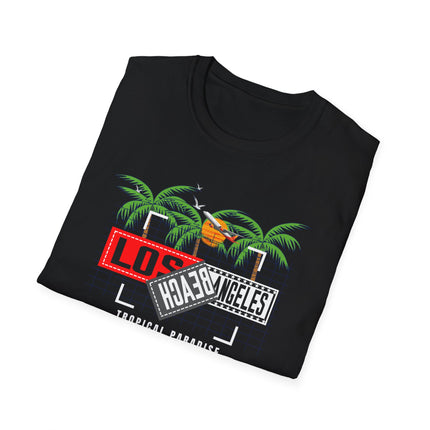 🌴 “Los Angeles Beach Vibe” Graphic T-Shirt
