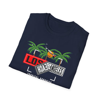 🌴 “Los Angeles Beach Vibe” Graphic T-Shirt