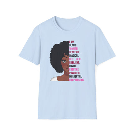 I Am Black Woman Empowerment T-Shirt