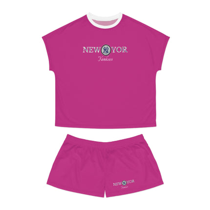 💜 New York Yankees Women's Lounge Set – Violet Edition