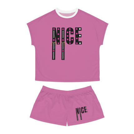 💖 NICE Fashion Lounge Set – Bold, Playful & Comfy