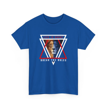 Life Is Short – Break the Rules Tee | Fearless Edition