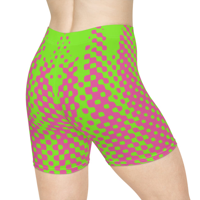 Women's Biker Shorts (AOP) Fashion Summer 100%