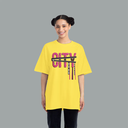 City Pulse Tee – Neon Vibes, Urban Pride
