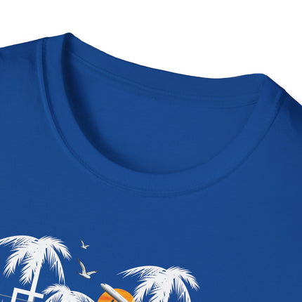 Summer Paradise Beach Tee, Unisex Softstyle T-Shirt