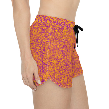 🔥 Sunburst Static Drawstring Shorts – Turn Heads, Stay Cool