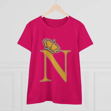 👑 “N” Monogram Tee – Noble Gold Edition