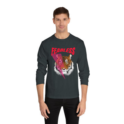 Fearless Tiger Crewneck Sweatshirt – White Edition