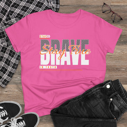 Stay Brave Stay True Graphic T-Shirt