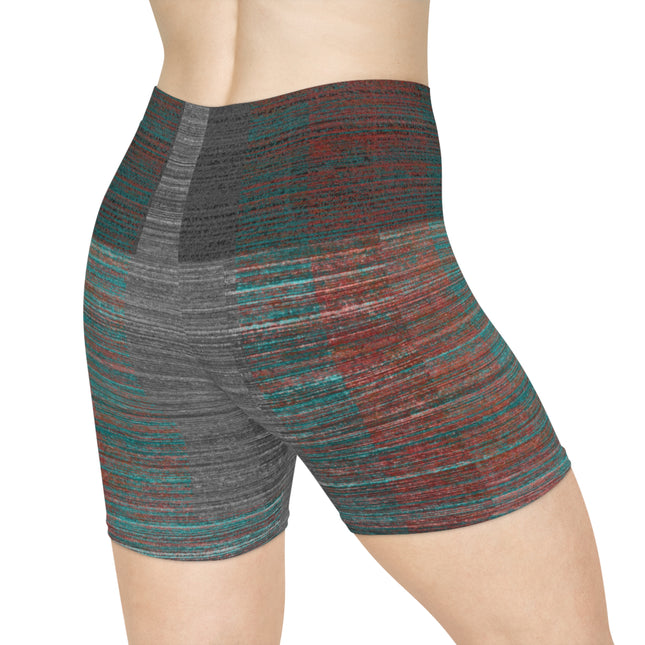 🔥 Fusion Fade" Seamless High-Waisted Shorts