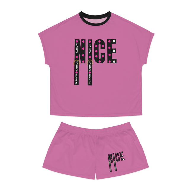 💖 NICE Fashion Lounge Set – Bold, Playful & Comfy