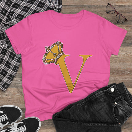 👑 “V” Royal Monogram Tee