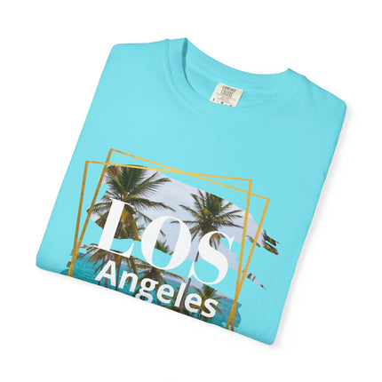 ☀️ Los Angeles Beach Vibes Graphic Tee – Black