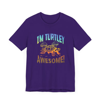 Funny Turtle Graphic T-Shirt for Animal Lovers