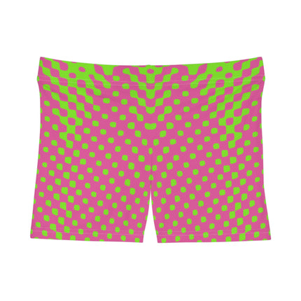 Retro Vibe Polka Dot High-Waisted Shorts