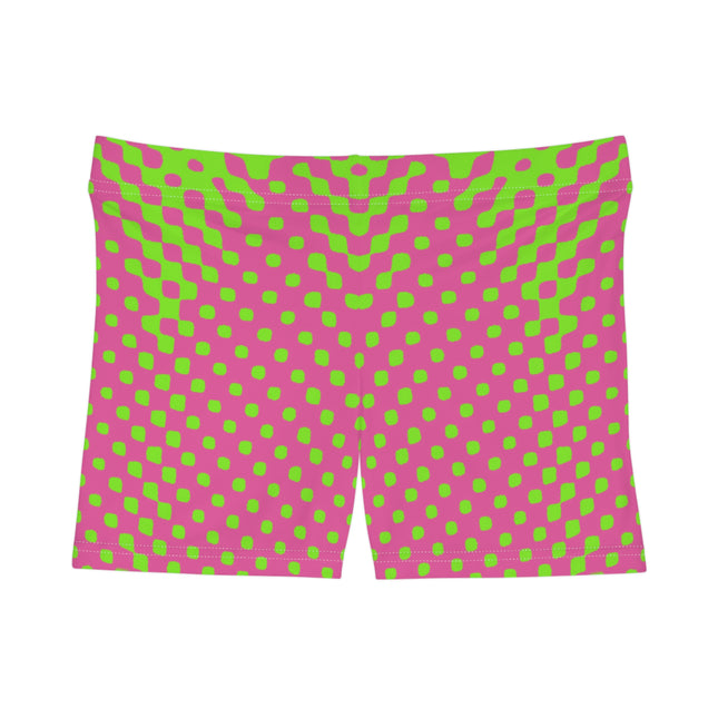 Retro Vibe Polka Dot High-Waisted Shorts