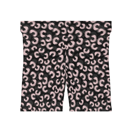 🐾 Wild Blush High-Waist Shorts