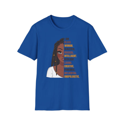 Empowered Queen Tee I Am” Statement Shirt (White)