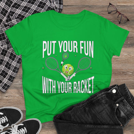🎾 Put Your Fun with Your Racket – Tennis T-Shirt