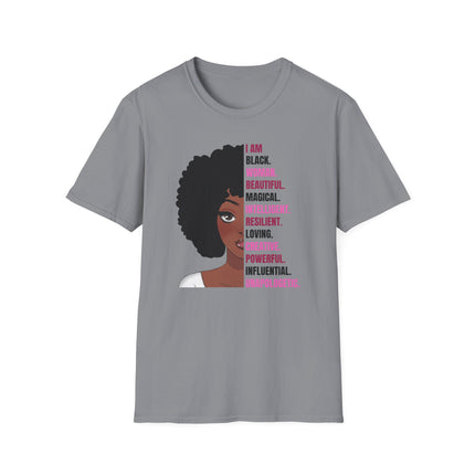 I Am Black Woman Empowerment T-Shirt