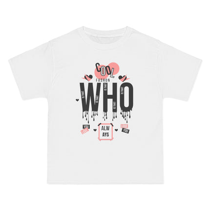 🖤 WHO IS THAT? – Oversized Street Style Tee