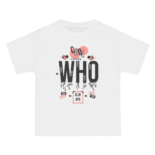 🖤 WHO IS THAT? – Oversized Street Style Tee