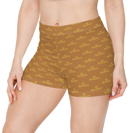 👑 Golden Queen Luxe Shorts