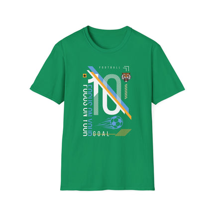 Focus On Your Goal – Football Passion Tee