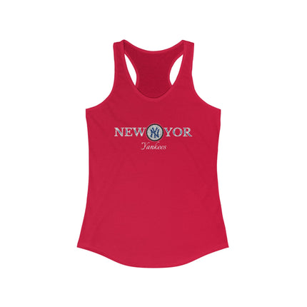 ❤️ New York Yankees Bling Tank – Bold, Sporty, Iconic