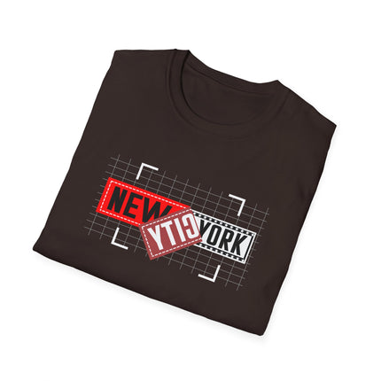 🗽 “New York City Grid” Graphic T-Shirt