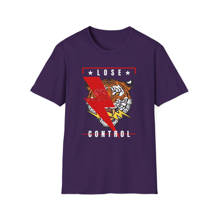 "Lose Control" Tiger Tee – Unleash the Beast ⚡🐯