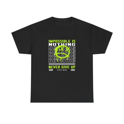 💥 "Impossible Is Nothing" Urban Graphic Tee